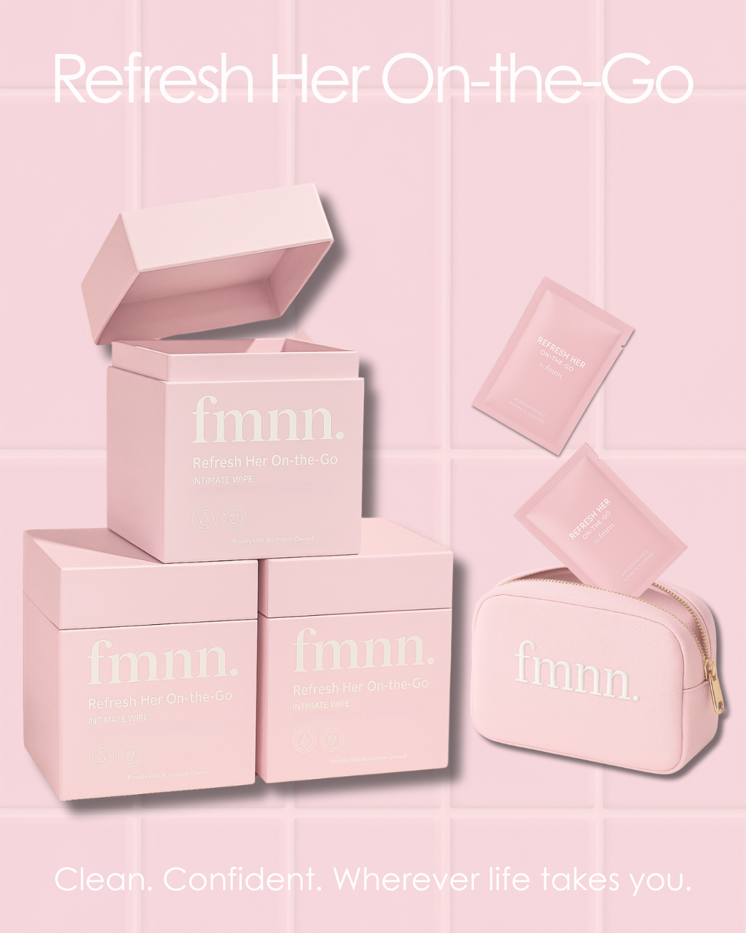 Refresh Her ON-THE-GO Intimate Wipes